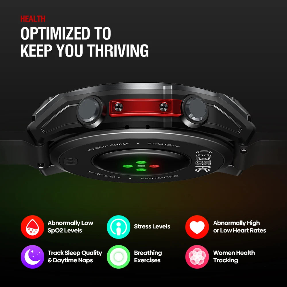 Stratos 4 by LUXTORA – The Ultimate Smartwatch Experience