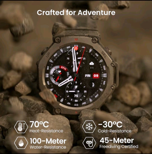 T-Rex 3 by LUXTORA – Rugged Luxury Smartwatch